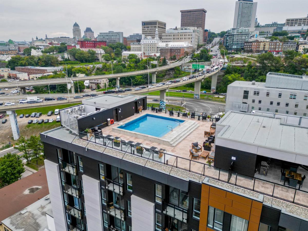 Le 908, Suberbe Condo Neuf Avec Piscine Quebec City Bagian luar foto